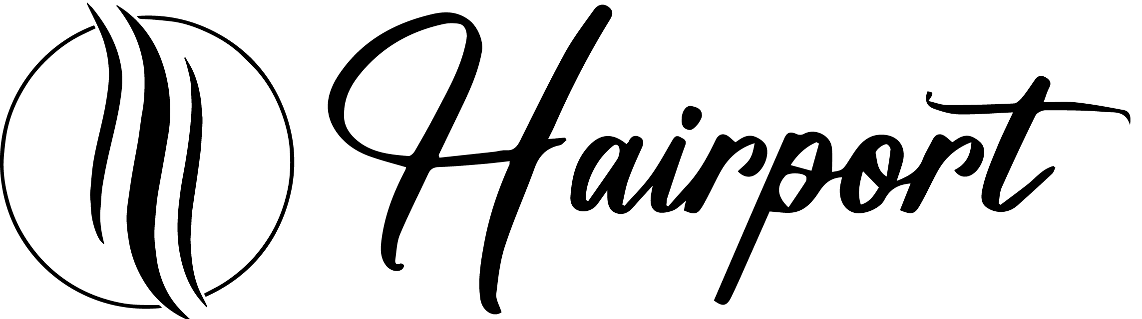 Hairport flanz essen logo